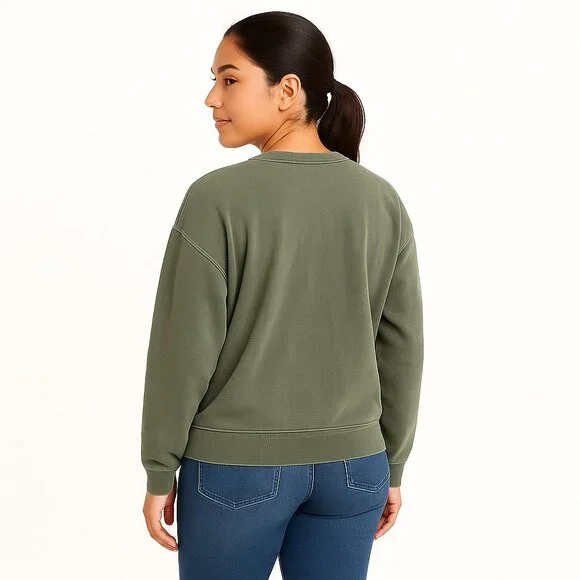 Pink Floyd In The Flesh Tour Graphic Sweatshirt XL Green Vintage Style - Picture 2 of 9